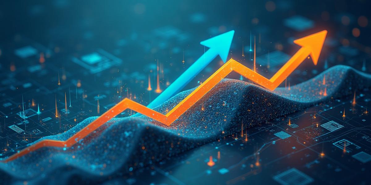 Thumbnail: Business pivot and strategic transformation with directional arrows and data-driven decision making charts